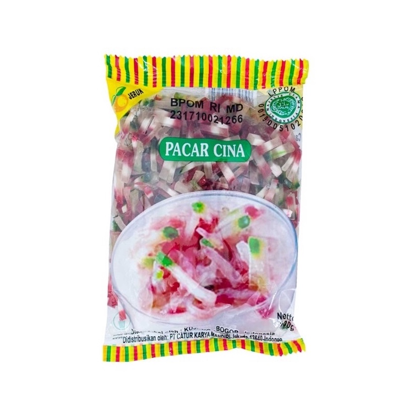 印尼 CAP JERUK Pacar Cina 樹薯粉條 100g