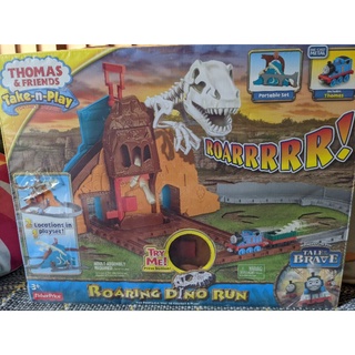 湯瑪士小火車 湯瑪士帶著走-咆哮恐龍遊戲組