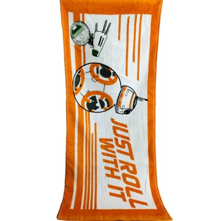 [現貨]星際大戰系列毛巾 球形機器人BB-8 運動巾Star Wars 個性獨特交換生日禮品