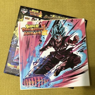一番賞 G賞 七龍珠 SUPER DRAGONBALL HEROES SAGA 孫悟空 SSGSS 超級賽亞人藍 簽名板