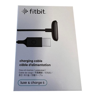 Fitbit 原裝 Luxe / Charge 5 智慧手環用 USB 充電線 FB181RCC(平行進口)