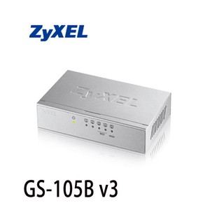 【MR3C】含稅附發票 ZYXEL 合勤 GS-105B V3 5埠 乙太網路 交換器