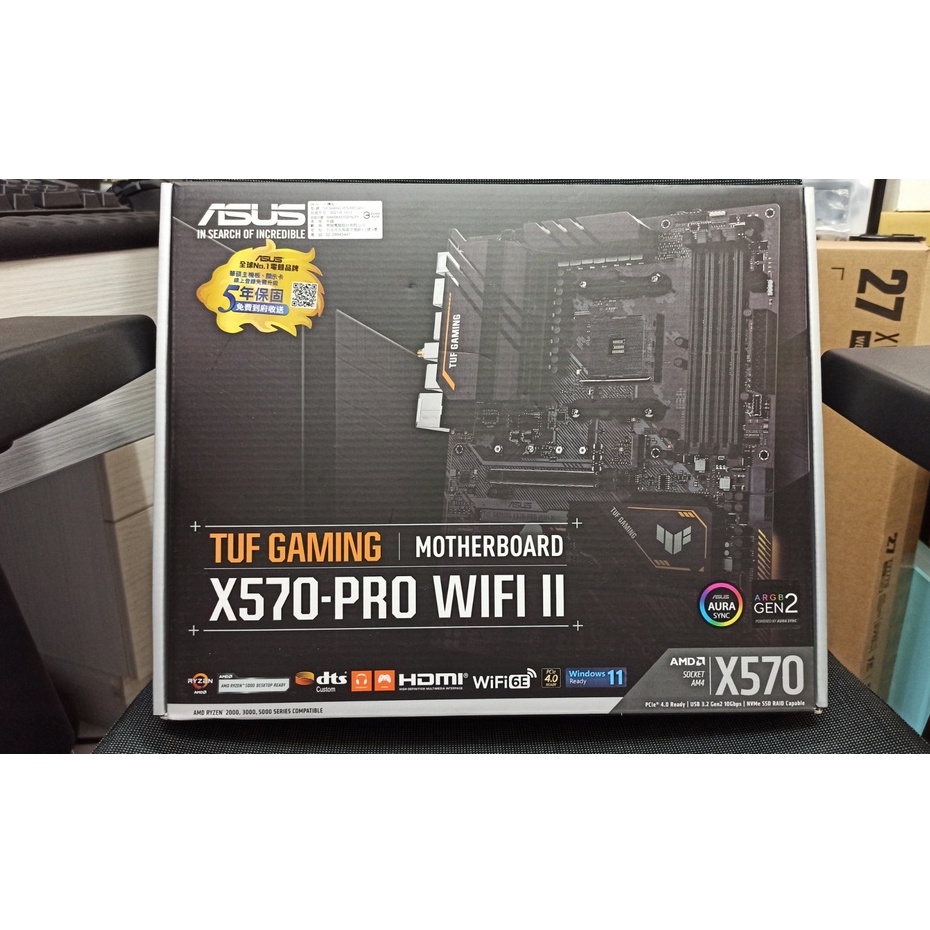 【ASUS 華碩】TUF GAMING X570-PRO WIFI ll