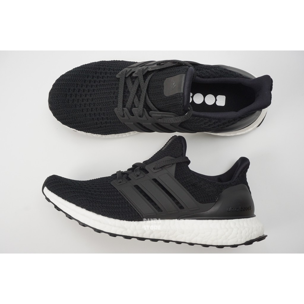 胖達）ADIDAS ULTRA BOOST 4.0 編織 馬牌 耐磨底 BB6149 黑 女鞋