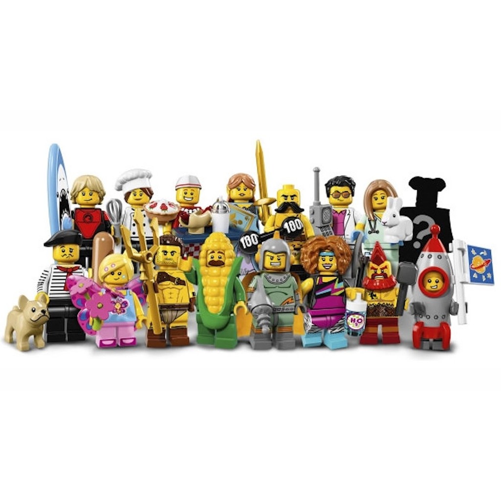 BRICK PAPA / LEGO 71018 Minifrigues 17代人偶 全套16款
