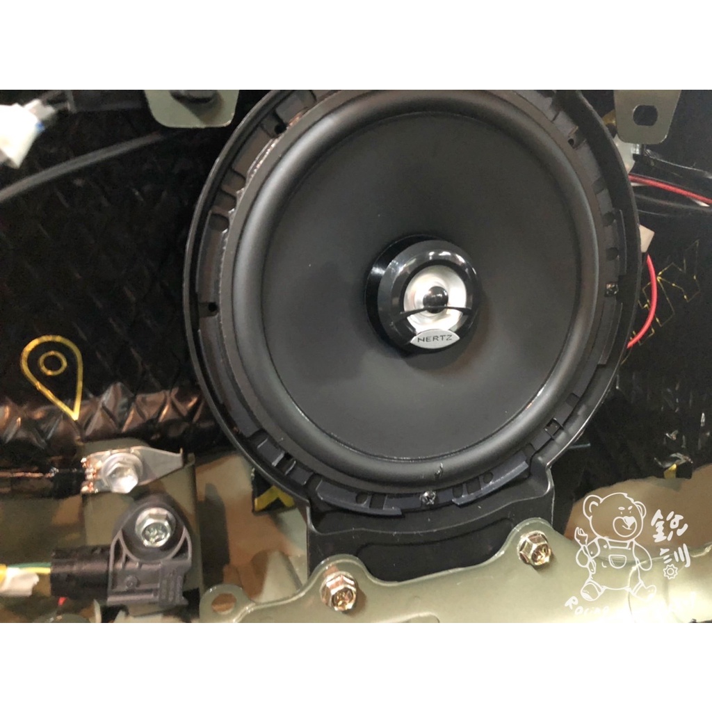 銳訓汽車配件精品 Suzuki Jimny JB74 後門安裝【HERTZ】DCX-170.3 同軸二音路汽車喇叭