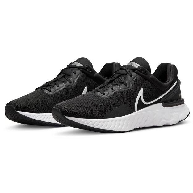 NIKE REACT MILER 3 男款 慢跑鞋 運動 輕量 黑白 DD0490001 Sneakers542