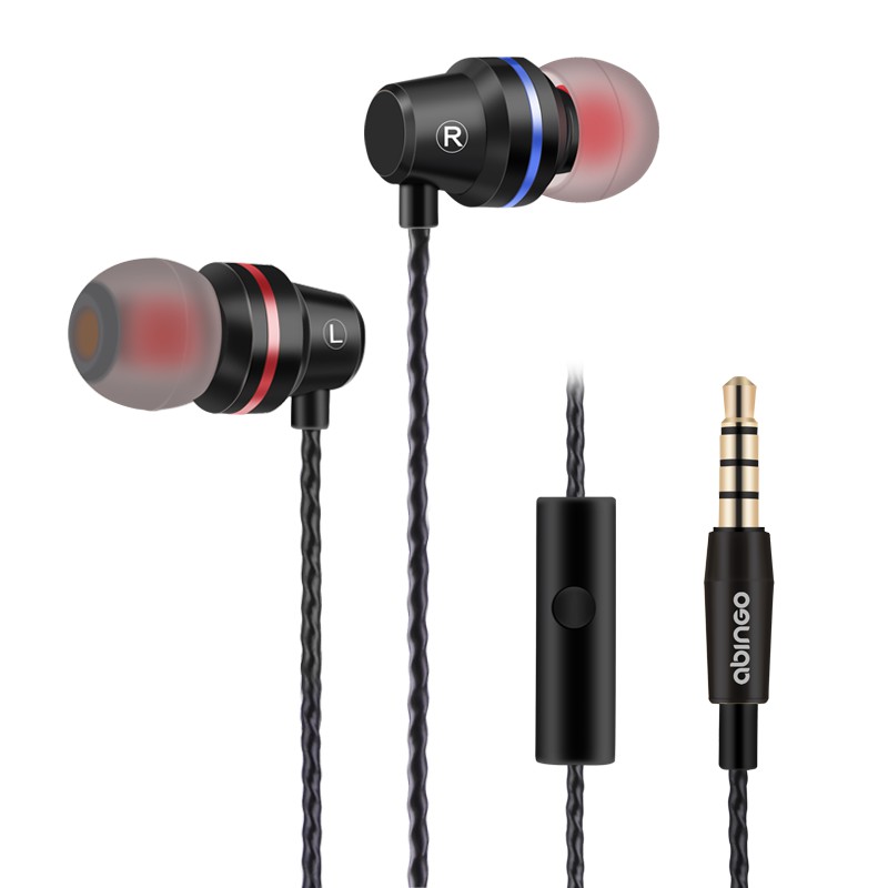 abingo賓歌 S500i 入耳式金屬耳機｜手機耳機mobile earphone