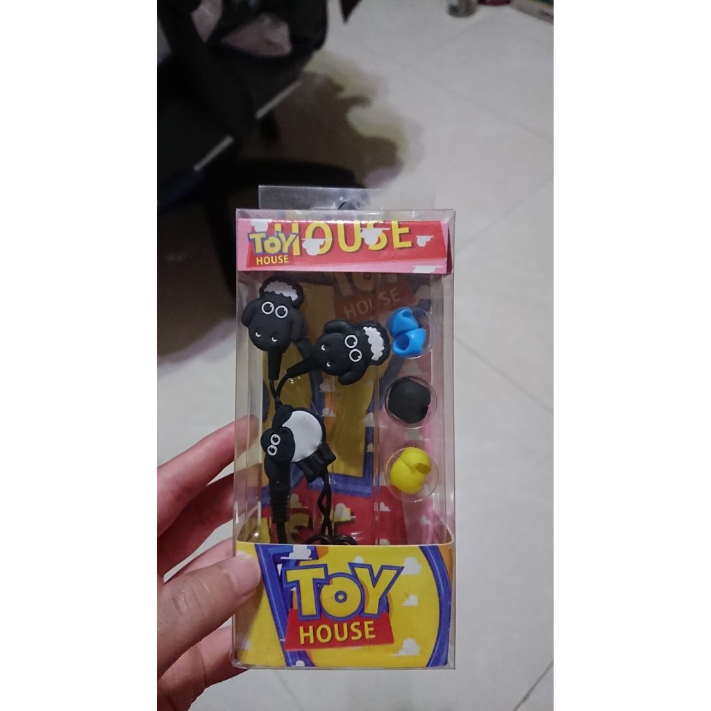 玩具總動員 三頭羊 羊 綿羊 耳機 耳機線 可愛 全新 現貨 送禮 toy house 禮品 牧羊