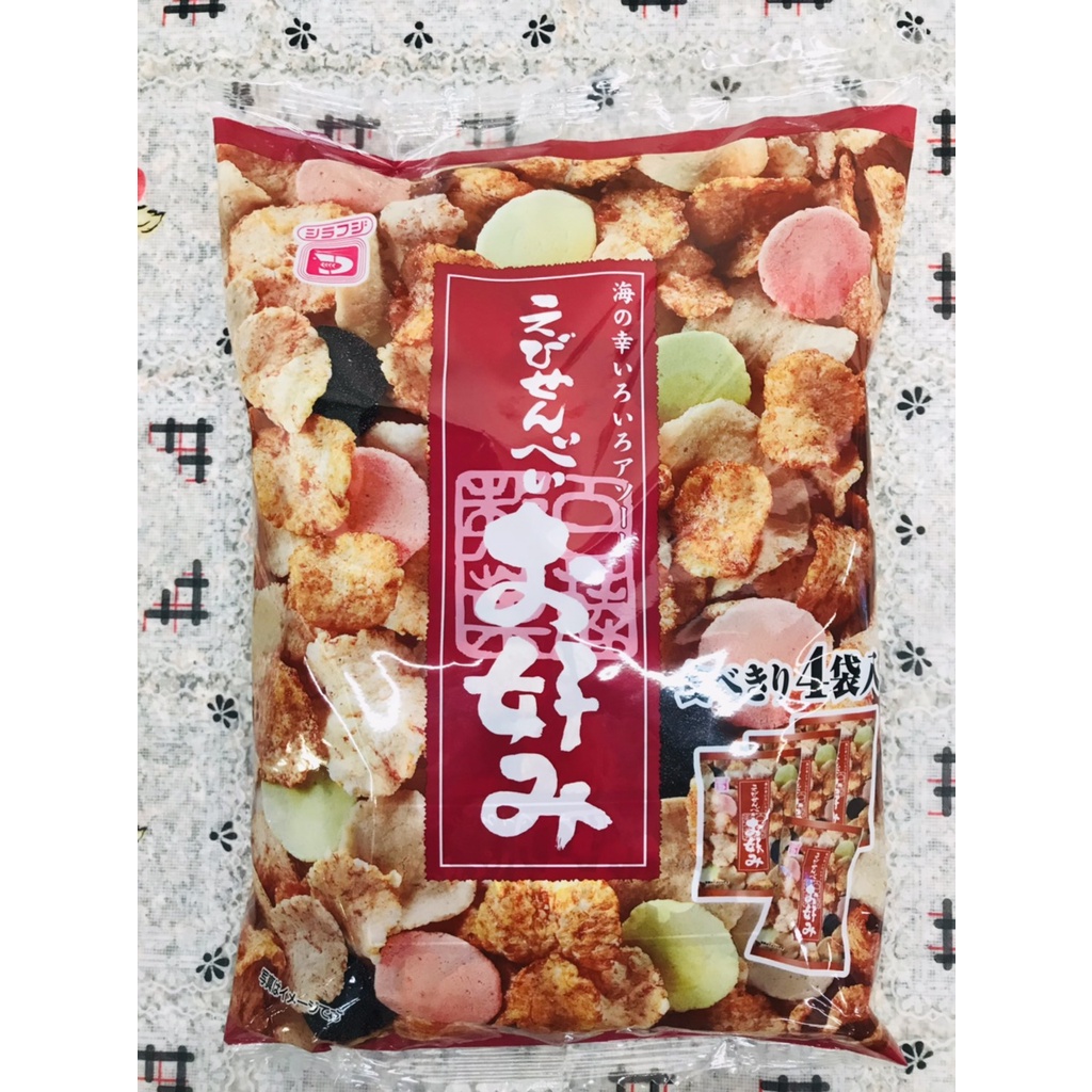 [蕃茄園] 日本進口 白藤四入蝦餅 100g