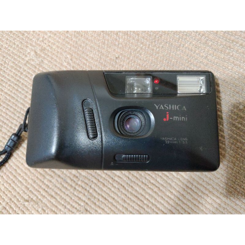 (古董)YASHICA J-MINI 全自動 底片相機  體積小 街拍 膠卷 口袋機  文青