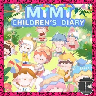 V【愛蛋客】現貨 mimi第二代盲盒Children’s Diary 公仔 MINI P2 一中盒十入