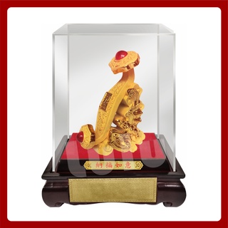 【Lulu】🏆玻璃獎座 GH-AG669 納福如意🏆水晶琉璃 木雕獎座 紀念獎杯 紀念座 獎座 客製 玻璃框 琉璃🏆