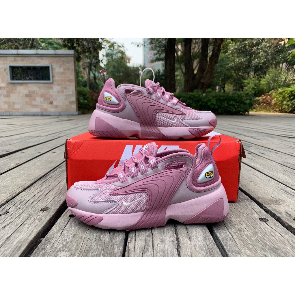 正品Nike ZOOM 2K復古老爹鞋運動休閒跑步鞋AO0354 100 粉色| 蝦皮購物