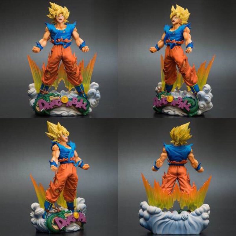 稀有 七龍珠 Smsd 孫悟空son Goku The Brush 海外限定smsp 二手已拆擺 蝦皮購物