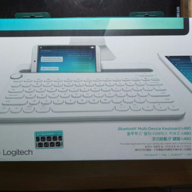 Logitceh羅技多功能藍牙鍵盤k480(可議)