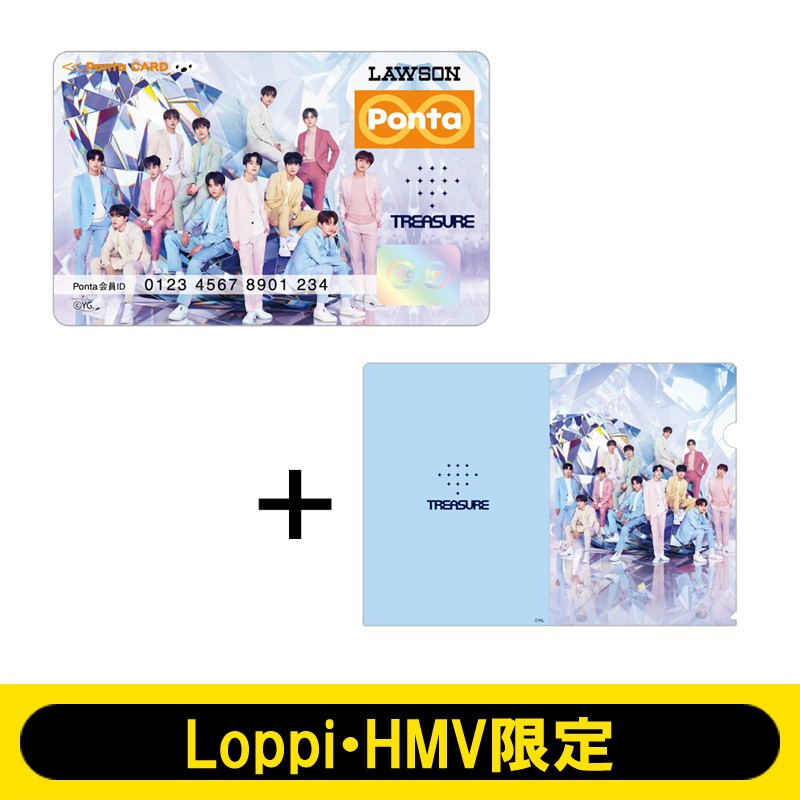Treasure 日本hmv Pontaカード 資料夾 蝦皮購物