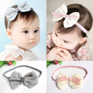 現貨 髮帶 韓版 棉布蝴蝶結 公主風 嬰兒 兒童 幼兒頭帶 造型飾品 頭飾 髮箍