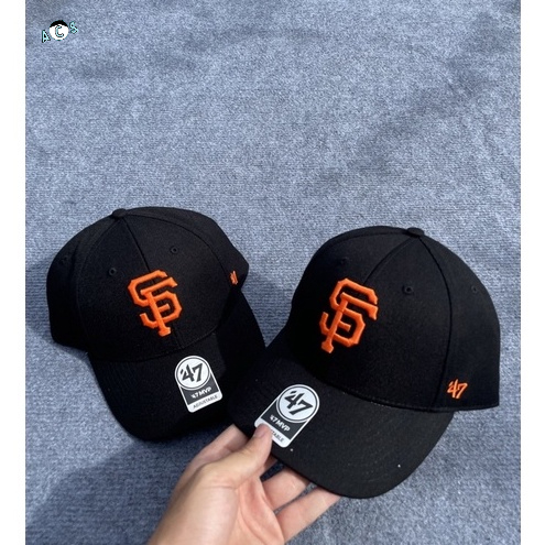 【正品】MLB X 47 美國品牌帽子_順豐巨人背標