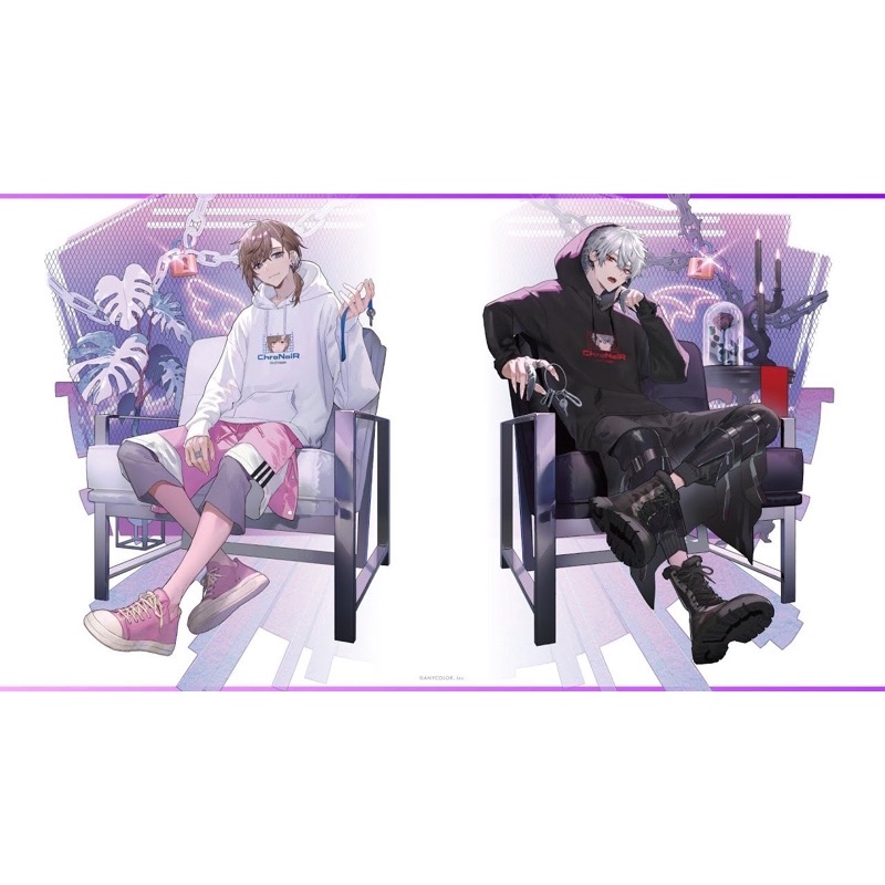 にじさんじ 葛葉 vaultroom アクリルスタンド 3点セット ChroNoiR3周年記念グッズ」2021年7月17日(土)18時より受注販売