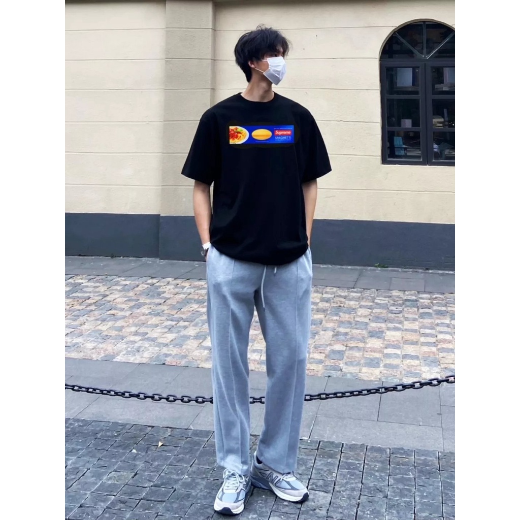 全新正品 supreme 21FW Spaghetti Tee 義大利麵 LOGO 短袖TEE