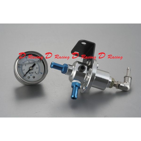 【D Racing三環錶/改裝錶】汽油壓力調壓閥+濕式充油錶/汽油霧化閥/調壓閥~類SARD樣式
