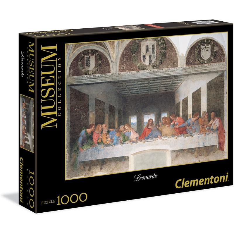 【現貨在台】正版Clementoni 義大利進口益智拼圖31447 最後的晚餐1000片