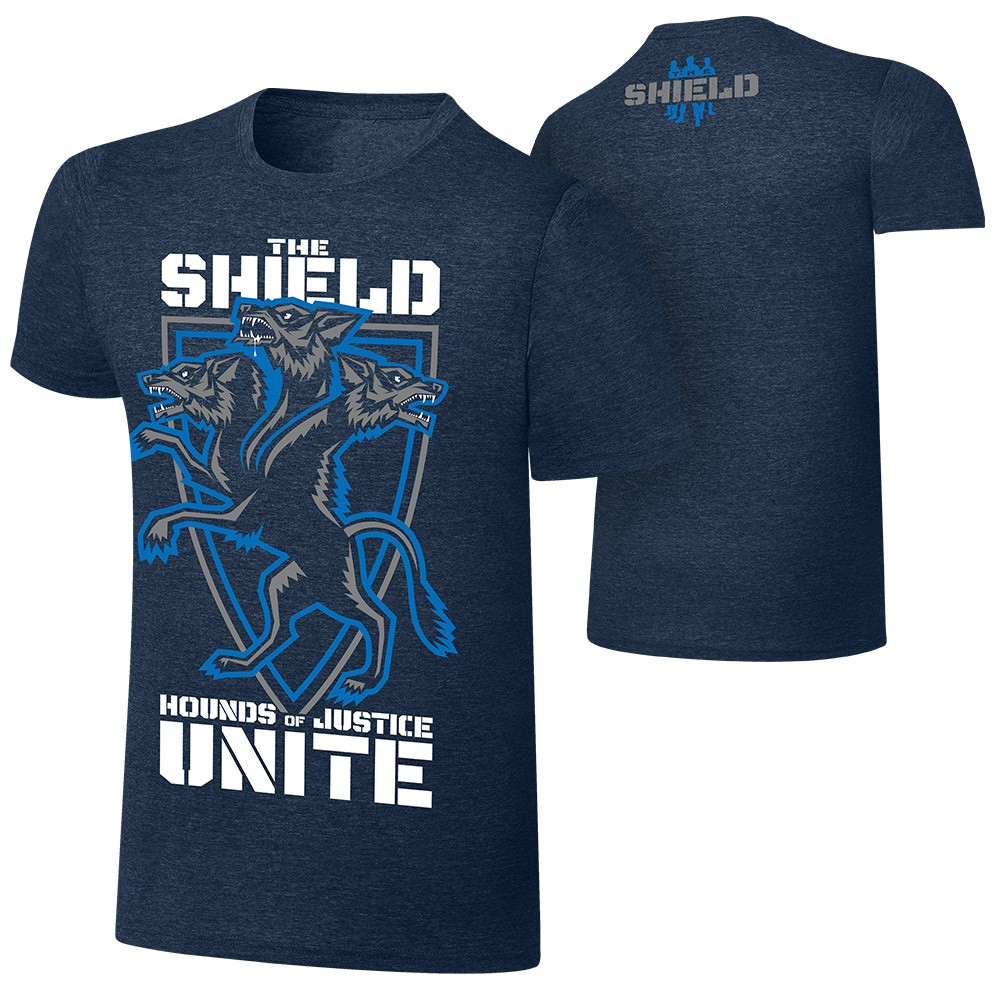 [美國瘋潮]正版 WWE The Shield Cerberus Special Edition Tee 地獄犬衣服