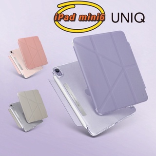UNIQ iPad Mini 6/7 (8.3吋) Camden 抗菌抗菌磁吸極簡透明保護套2021
