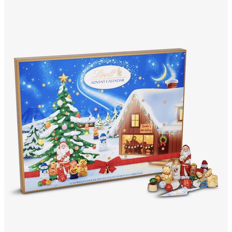 Y.M聖誕倒數🇨🇭Lindt Lindor chocolate advent calendar 瑞士蓮 巧克力禮盒 組合