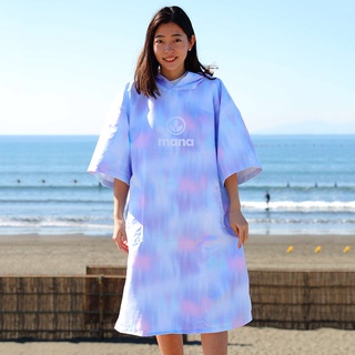 【日本衝浪品牌】TAVARUA mana系列 新款 毛巾衣 吸水 速乾 浴巾衣 水彩粉