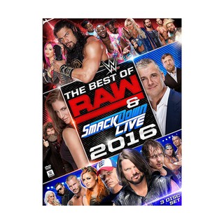 ☆阿Su倉庫☆WWE摔角 The Best of Raw and SmackDown 2016 DVD 2016精選專輯