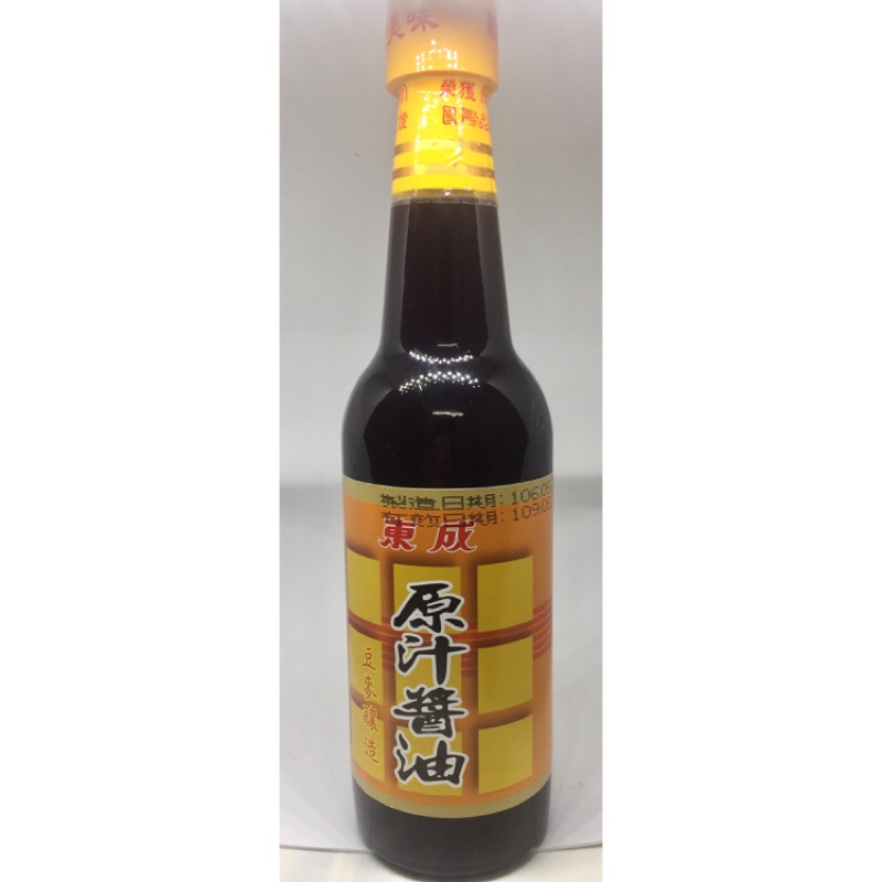 【東成】東成原汁醬油500ml（看內文