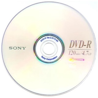 SONY DVD-R 16X/4.7GB/120MIN空白燒錄光碟片