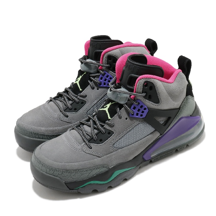 𝓑&amp;𝓦現貨免運 Nike Jordan Spizike 270 男籃球鞋 灰黑紫 CT1014002