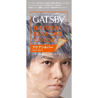 現貨 附發票 GATSBY 無敵顯色染髮霜(水漾銀灰) 第一劑35g 第二劑70ml《四季花蕊》