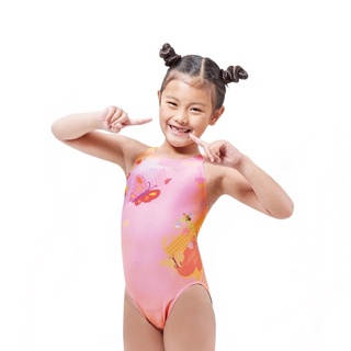 芭比游泳👣Marium女童競賽型泳裝21074-蝴蝶