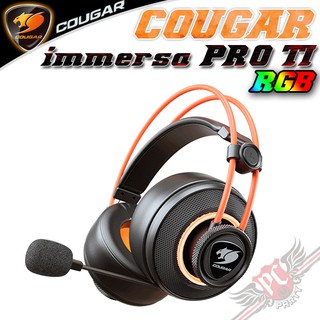 美洲獅 COUGAR IMMERSA PRO TI 耳機麥克風 PC PARTY