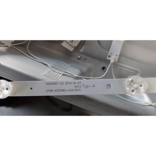 【尚麗】全新 PHILIPS 55PFH5280 液晶電視LED燈條 K550WD7 (1套12條6A+6B)直接安裝