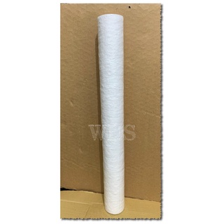 (WDS) 20吋一般規格100u PP纖維濾心.用於全戶.水塔過濾.地下水過濾.水族粗過濾特價50元.適用小胖濾殼