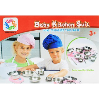 【Baby kitchen Suit】迷你不鏽鋼餐具MINI STAINLESS TABLEWARE