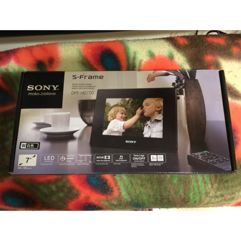 Sony S-Frame DPF-HD700 數位相框