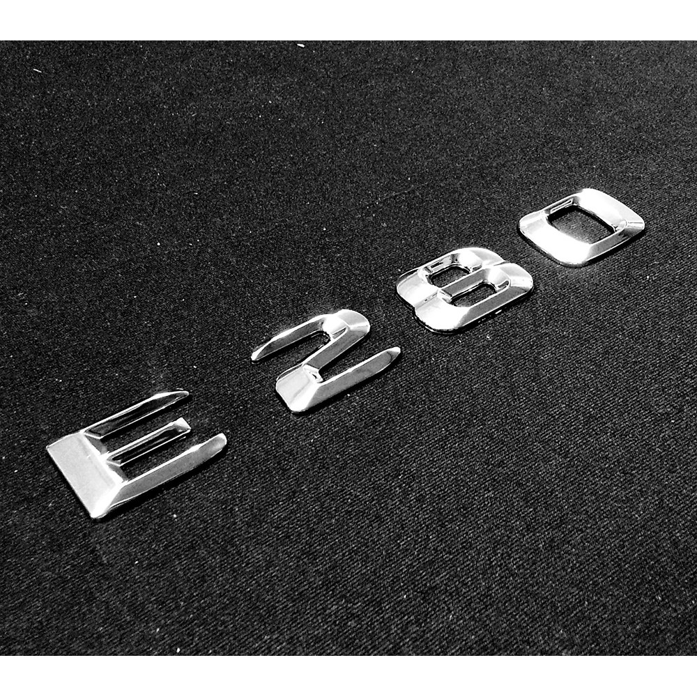 JR-佳睿精品 15-18 Benz E280 原廠型 鍍鉻 改裝 字體 字標 標誌 字標 後車廂字體 精品 W213