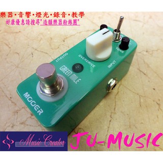 造韻樂器音響- JU-MUSIC -Mooer Green Mile Tube Screamer 迷你 電吉他 效果器