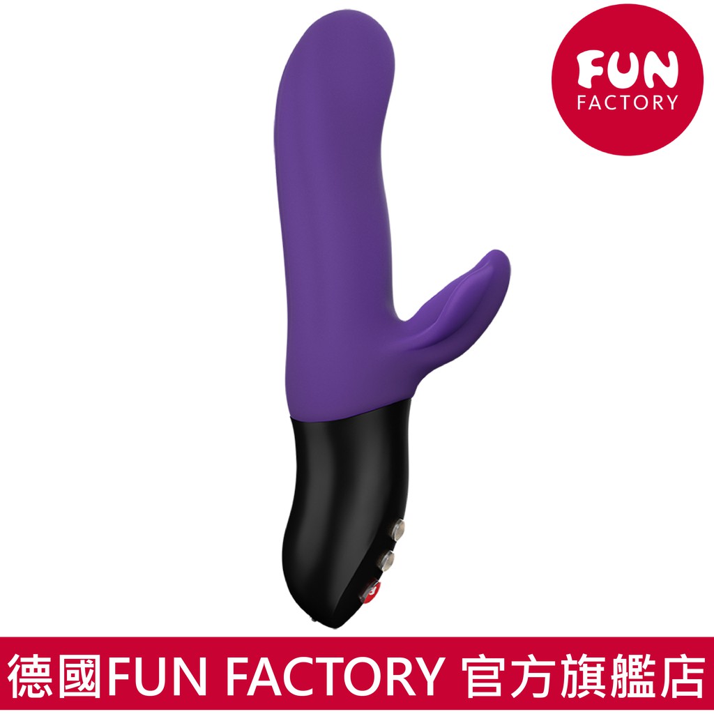 [台灣公司貨] 德國Fun Factory Stronic FUSION 神鬼戰士 虎鯊 雙效強力深度抽送擬真按摩棒 紫