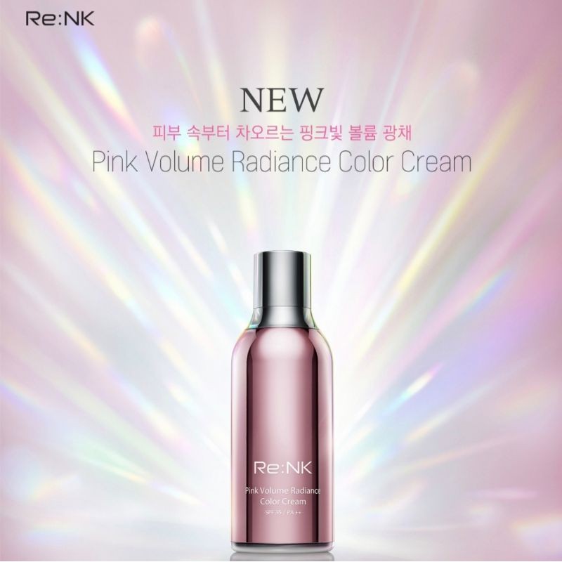 韓國Re:nk 麗人凱 最新粉紅版 容光煥采面霜30ml SPF35 PA++ 最新版 第8代 崔智友愛用