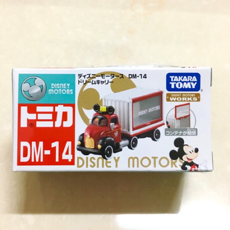 全新多美TAKARA TOMY TOMICA DM-14 迪士尼米奇貨櫃車/模型車Disney Motors