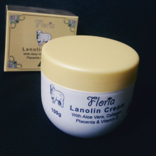 價格創新低 Floria Lanolin Cream澳洲純正綿羊油100g