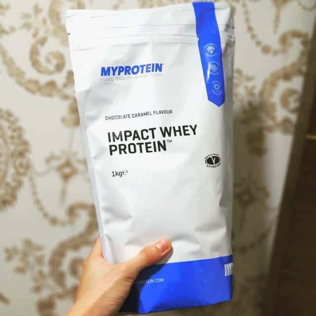 【現貨】myprotein 乳清蛋白1kg 公斤 巧克力焦糖口味 高蛋白
