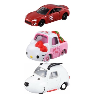 ☆88玩具收納☆日本直送 TOMICA 多美小汽車 151 頭文字D/152 凱蒂貓 蘋果貨車/153 史努比 白色轎車